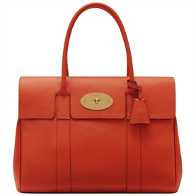 Mulberry Bayswater Coral Orange